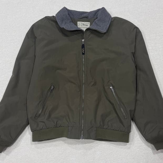 00s 엘엘빈 웜업자켓 카키 M