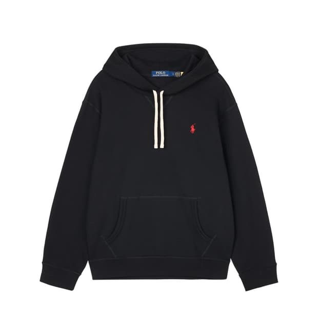 폴로 랄프로렌 블랙 기모 후드티 L사이즈(새상품) 판매합니다