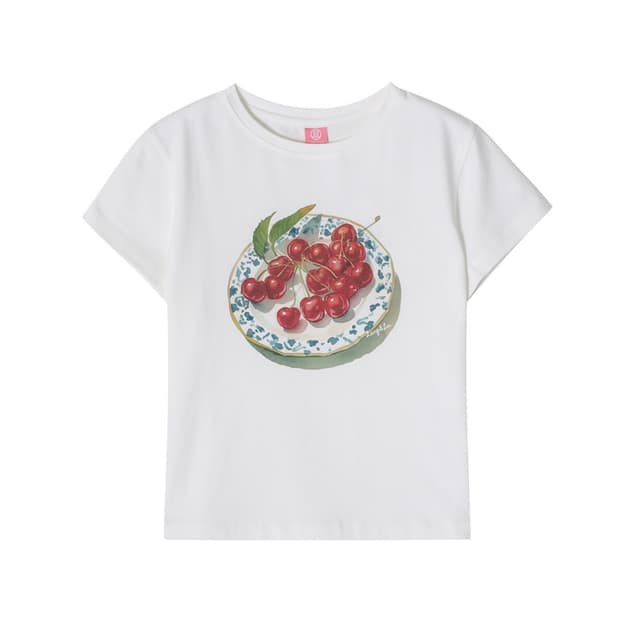 (새상품) 랭앤루 세리즈 반팔티셔츠 CERISE T-Shirts