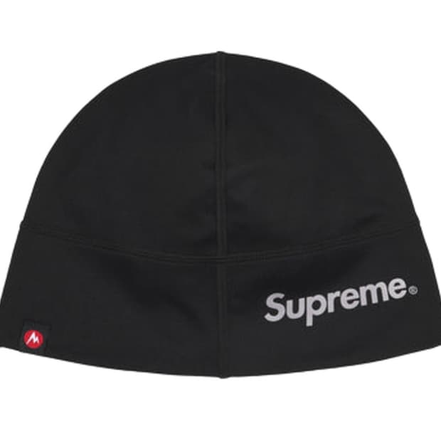 슈프림 x 마몬트 협업 비니 