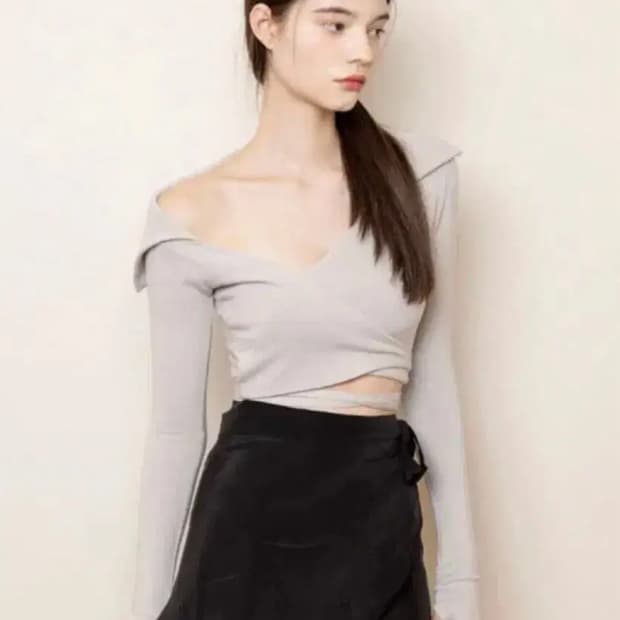 낫유어로즈 스커트