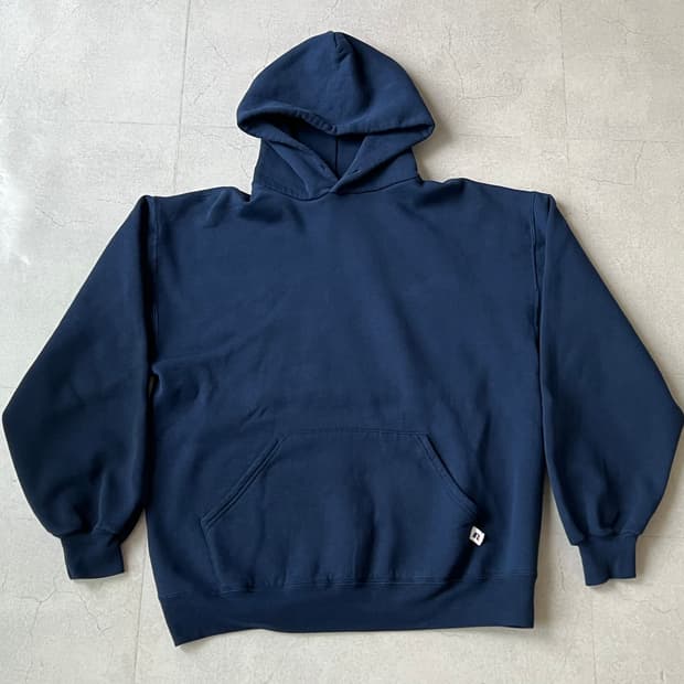 USA 90s 러셀후드 네이비 L