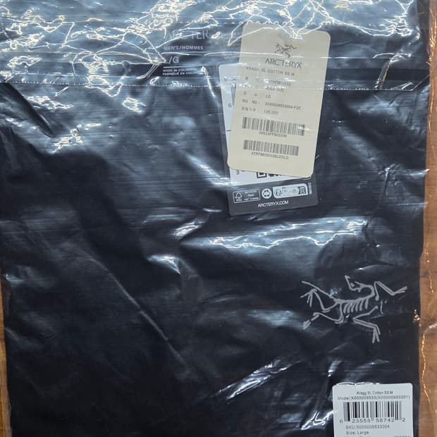 아크테릭스 크래그 코튼 반팔티