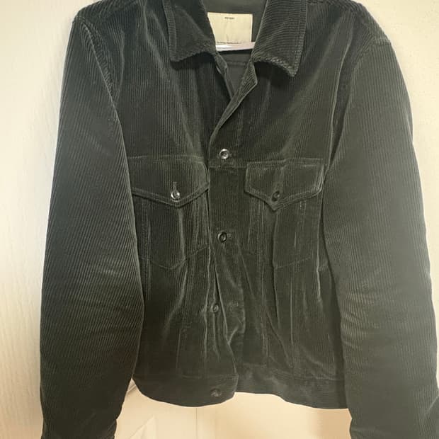 포터리 코듀로이 트러커자켓