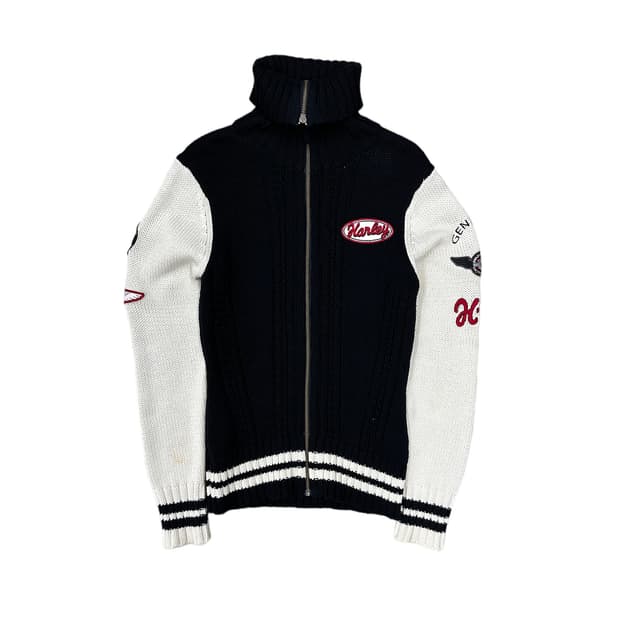 할리 데이비슨) 목폴라 집업 M