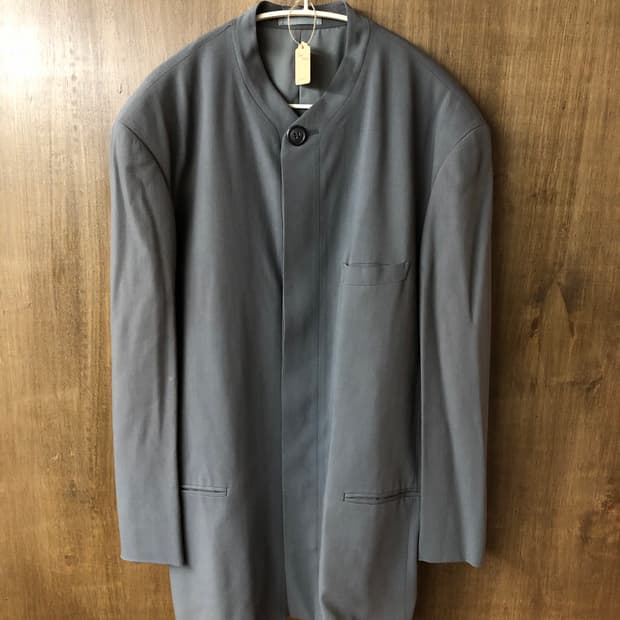 Issey miyake 차이나 카라 블레이저 M