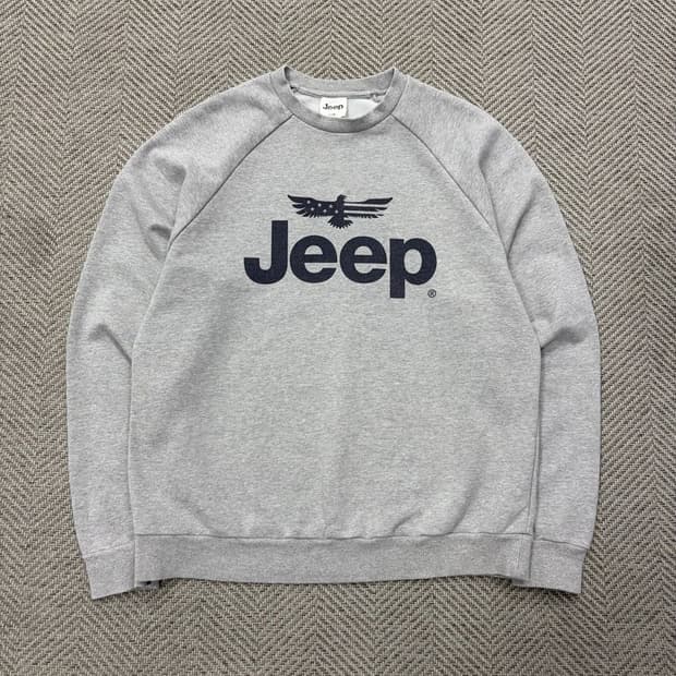 지프 빅로고 맨투맨 v2987