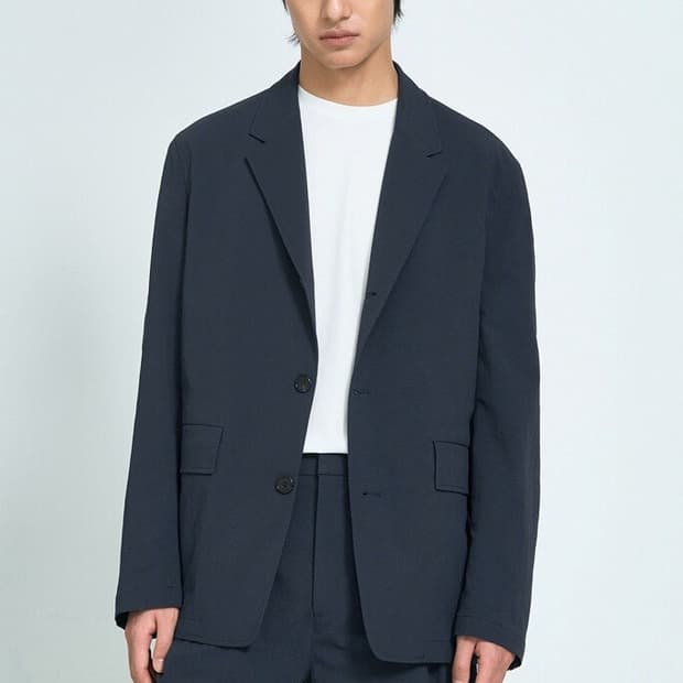 25SS 시스템옴므 크링클스트레치 셋업 세트 한섬