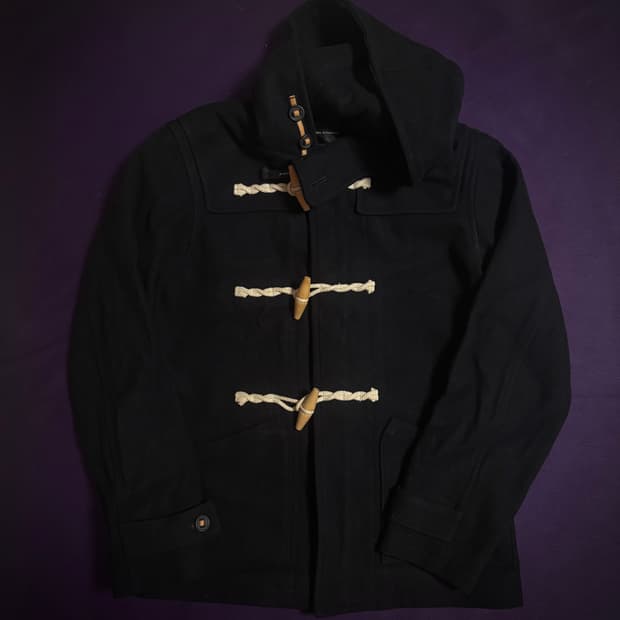 Journal Standard black duffle coat