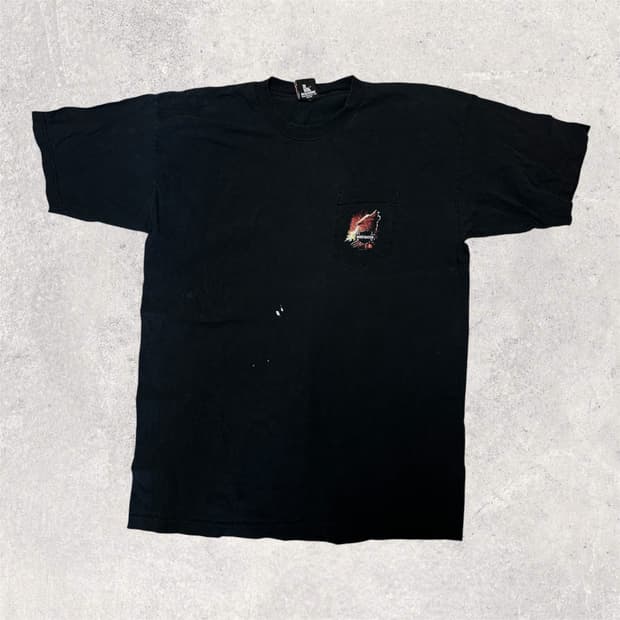00s MADE IN USA 할리데이비슨 포켓 반팔 티셔츠 XL