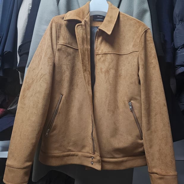 지플리쉬 만다 스웨이드 자켓 L