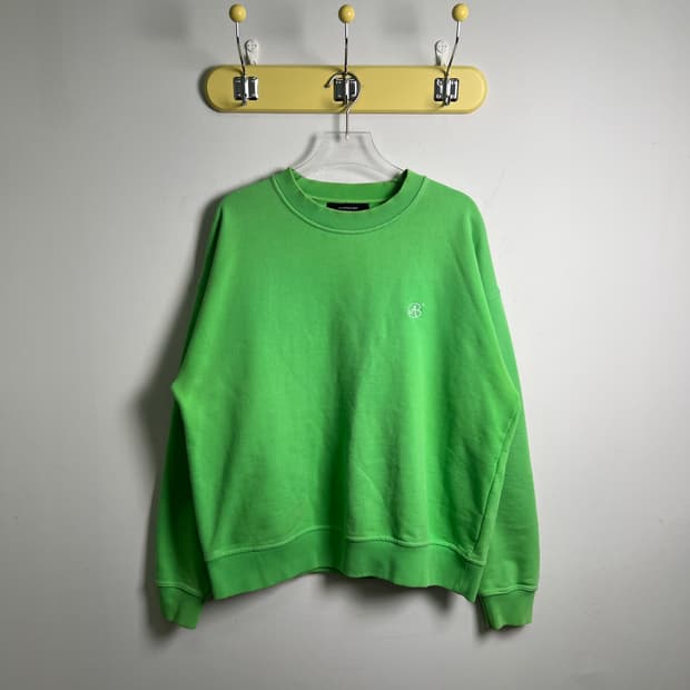 앤더슨벨 시그니처 엠블럼 헤비 맨투맨 L