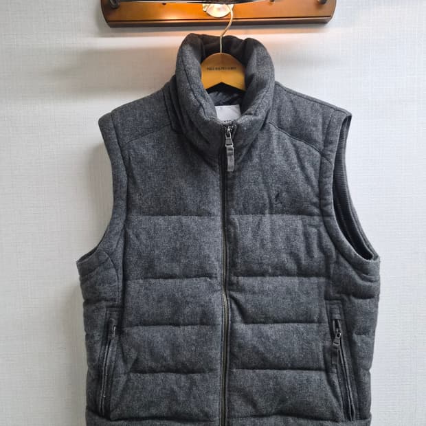 110) 빈폴 프리미엄  울 덕다운 패딩 조끼 팝니다