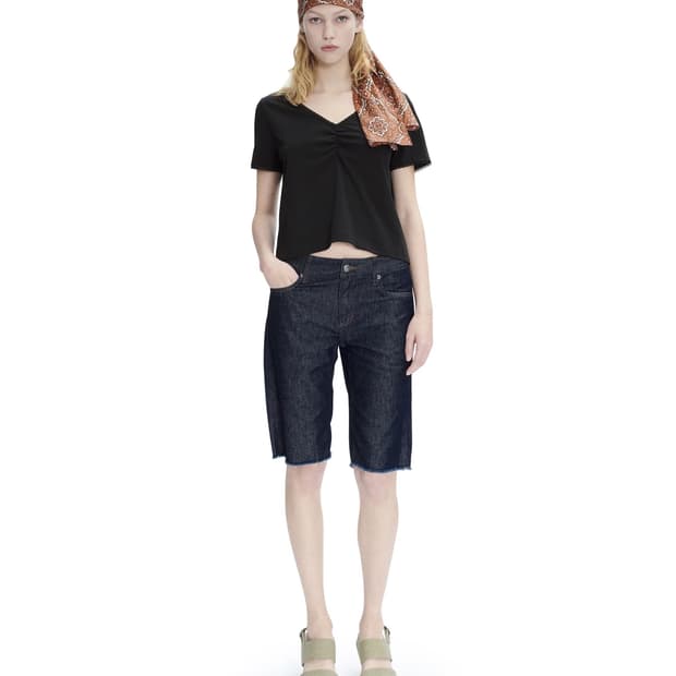A.P.C. LILY  Kathleen 데님 버뮤다 팬츠 34