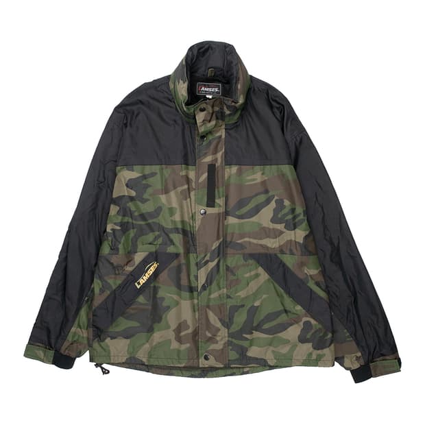 LAMSES 피싱 카모 윈드브레이크