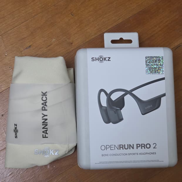 샥즈 오픈런 프로 2 S820 블랙 미개봉