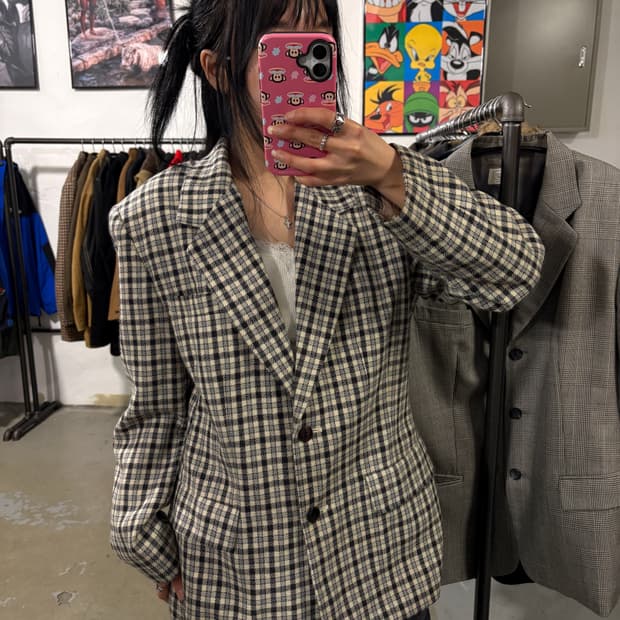 베네통 블레이저자켓