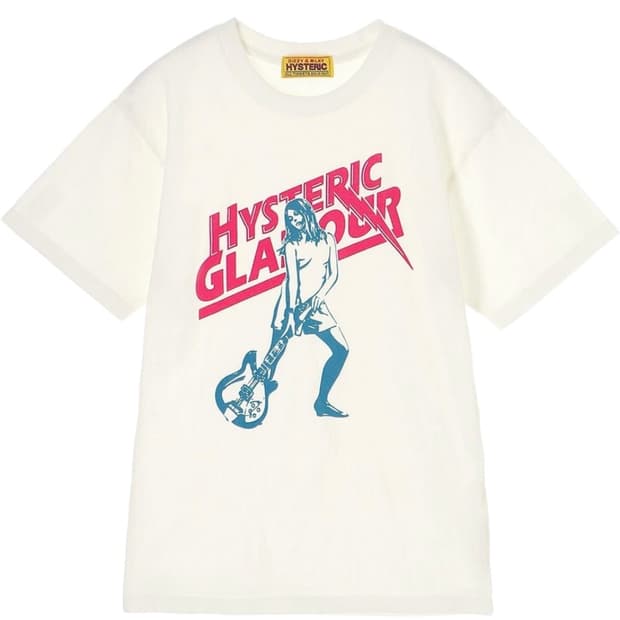 히스테릭글래머 반팔 hyesteric LIGHTNING T-shirt