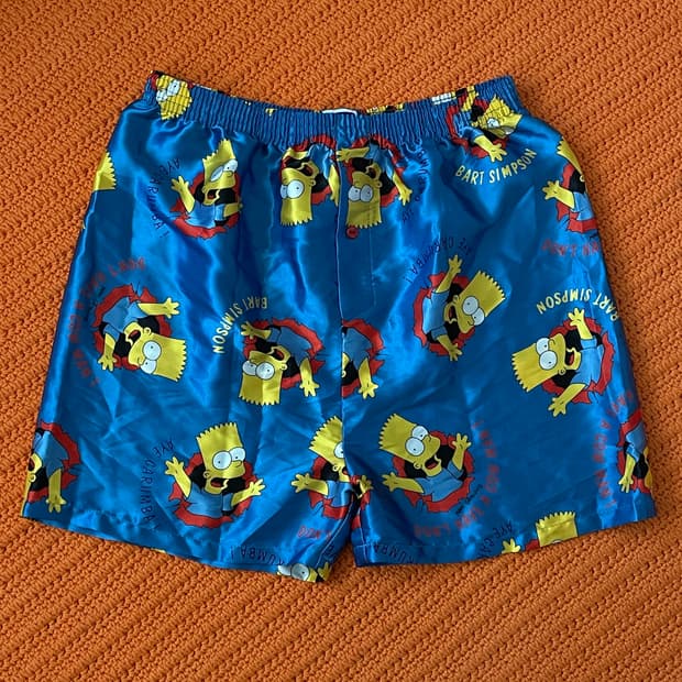 90s 바트 심슨 홈웨어