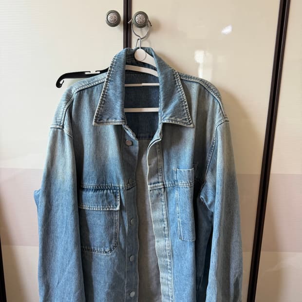 솔리드옴므 데님 셔츠