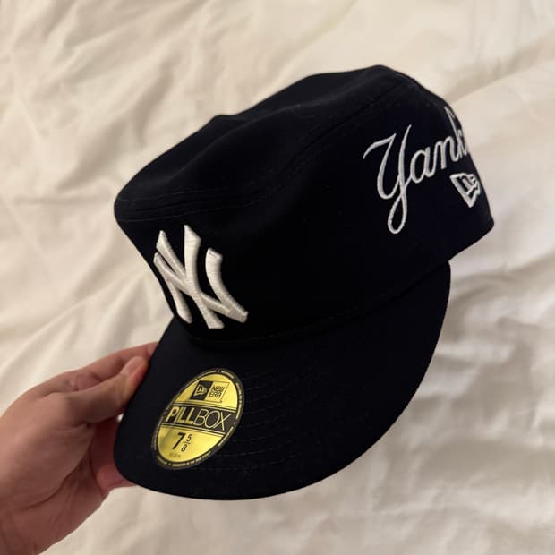 뉴에라 mlb 뉴욕 양키즈 필박스 758 네이비