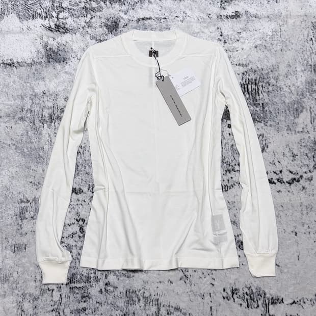 (새상품) 릭오웬스 다크쉐도우 롱슬리브 밀크 S