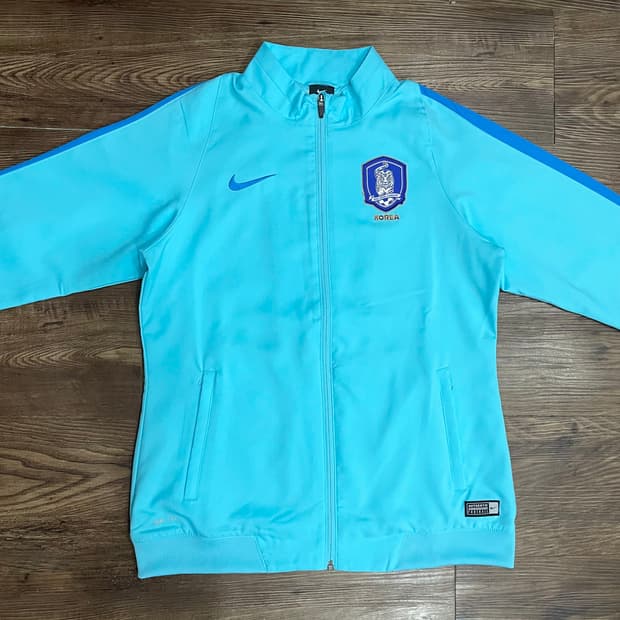 16-18 나이키 국가대표 국대 우븐 바람막이 스카이블루