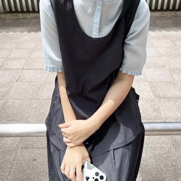 유노이아 ous set up + 블라우스