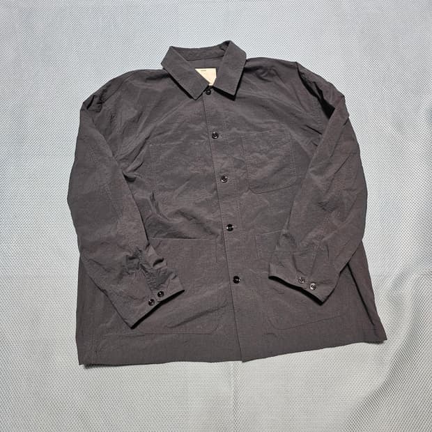포터리 나일론 워크 자켓 차콜 4사이즈