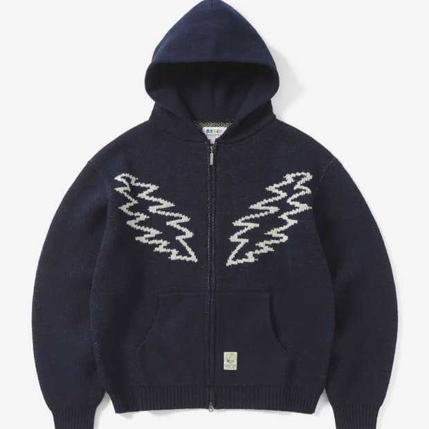 디스이즈네버댓 그레이트풀데드 GD 니트 후드집업 L