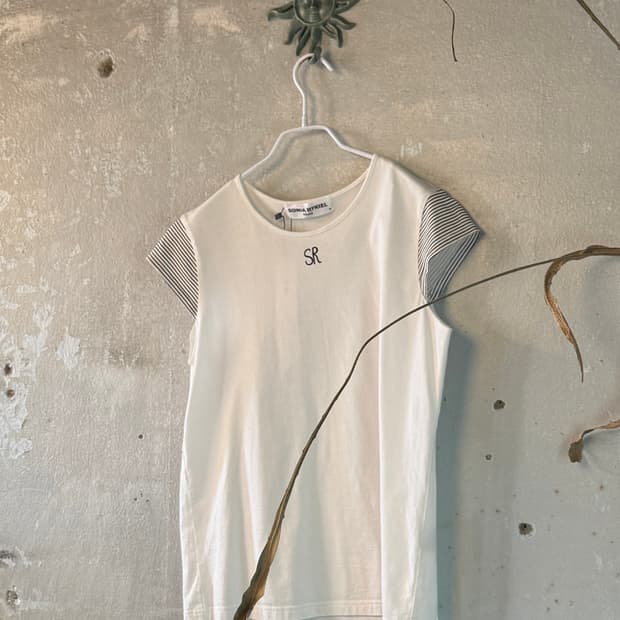 44-55 ) SONIA RYKIEL Embroidered Tee