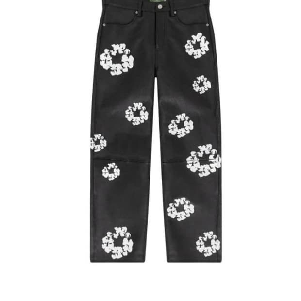 데님티어스 x 리바아스 레더팬츠