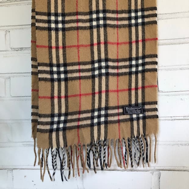 버버리 노바체크 램스울 머플러