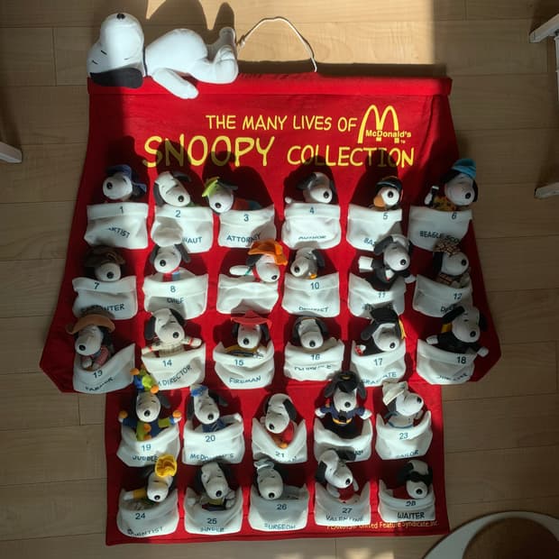 🍔맥도날드 스누피 달력🍟