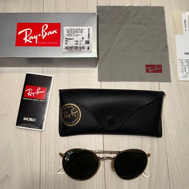 레이벤 선글라스 rb3447 사이즈 50