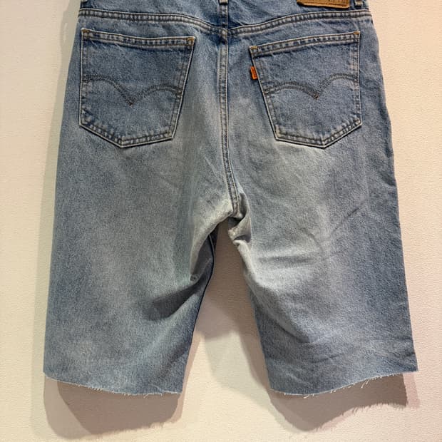 90's Levi's 310 Orange Tab Shorts (34)
