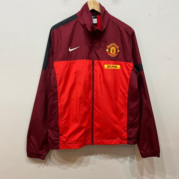 나이키 맨체스터 유나이티드 DHL 바람막이 자켓 XL