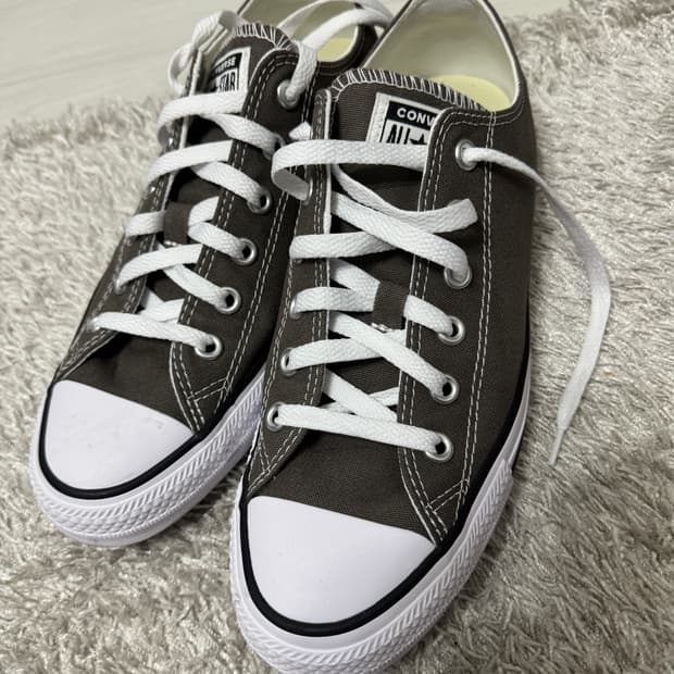 [265] 컨버스 척테일러 올스타 클래식 로우 차콜