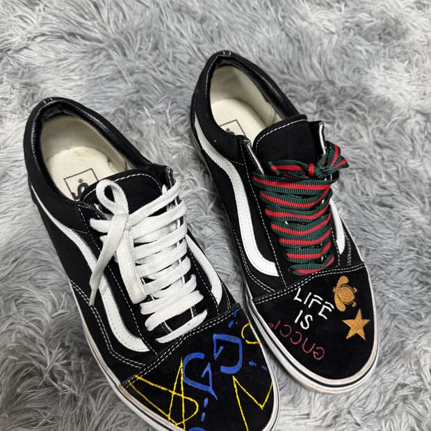 반스 구찌커스텀 신발 270 사이즈