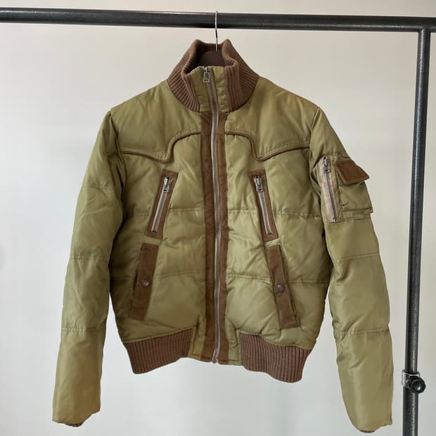 (L) Buckaroo 버커루 하이넥 아카이브 덕다운 패딩