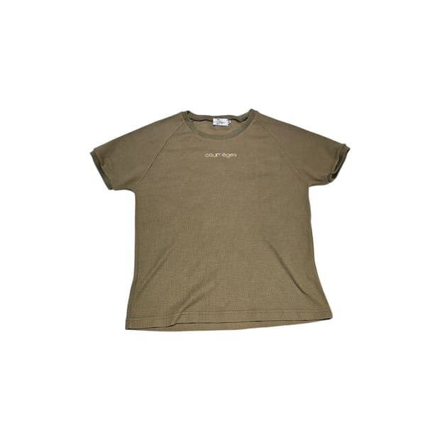 꾸레쥬 반팔 티셔츠[L]