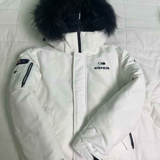 아이더 스투키 패딩 m