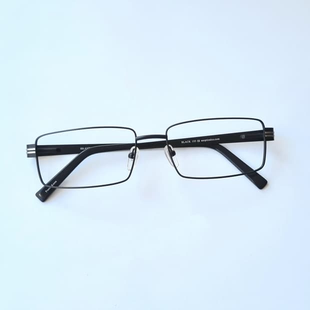 [데드스탁] XXXL 긱시크 블랙 스퀘어 온테 411