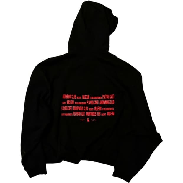 플레이보이 카티 x 어나니머스 클럽 후드 M