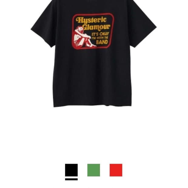 히스테릭글래머 HG AFFAIR 티셔츠 XL(새상품)
