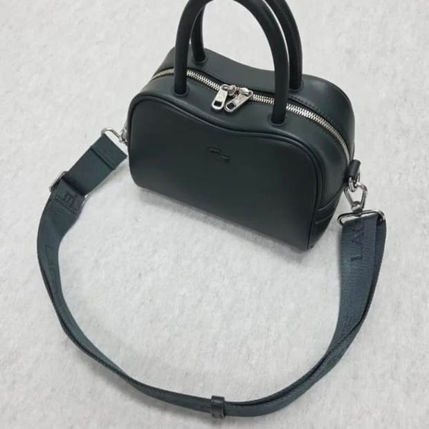 여성 라코스테 레트로 탑핸들 백가방