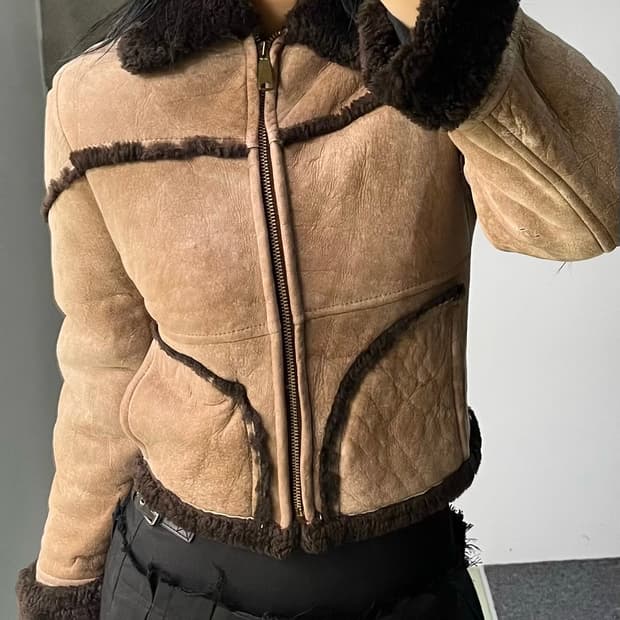 Matterhorn 70's 스웨이드 무스탕 자켓