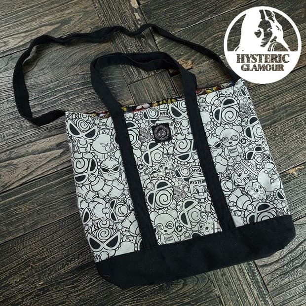 [히스테릭 글래머] 히스테릭 미니 캐릭터 토트백 P01609