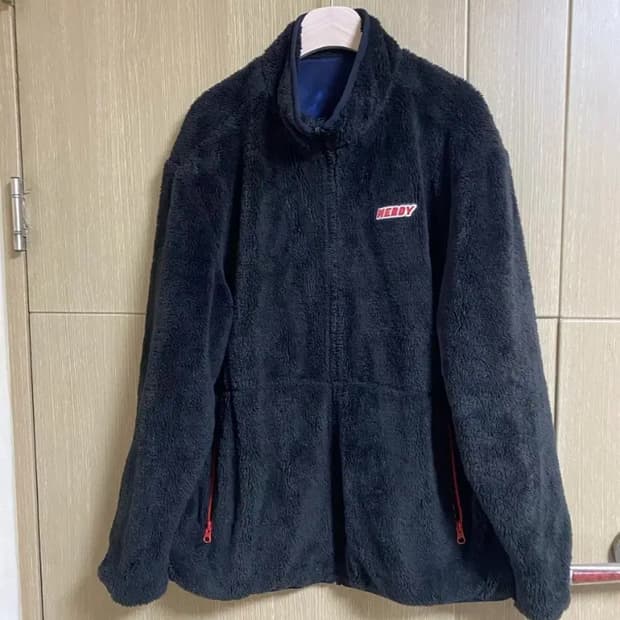 [NERDY] 널디  리버서블 플리스 집업  자켓 S사이즈