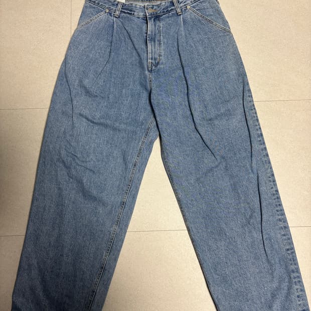 유스 와이드스트럭쳐 데님